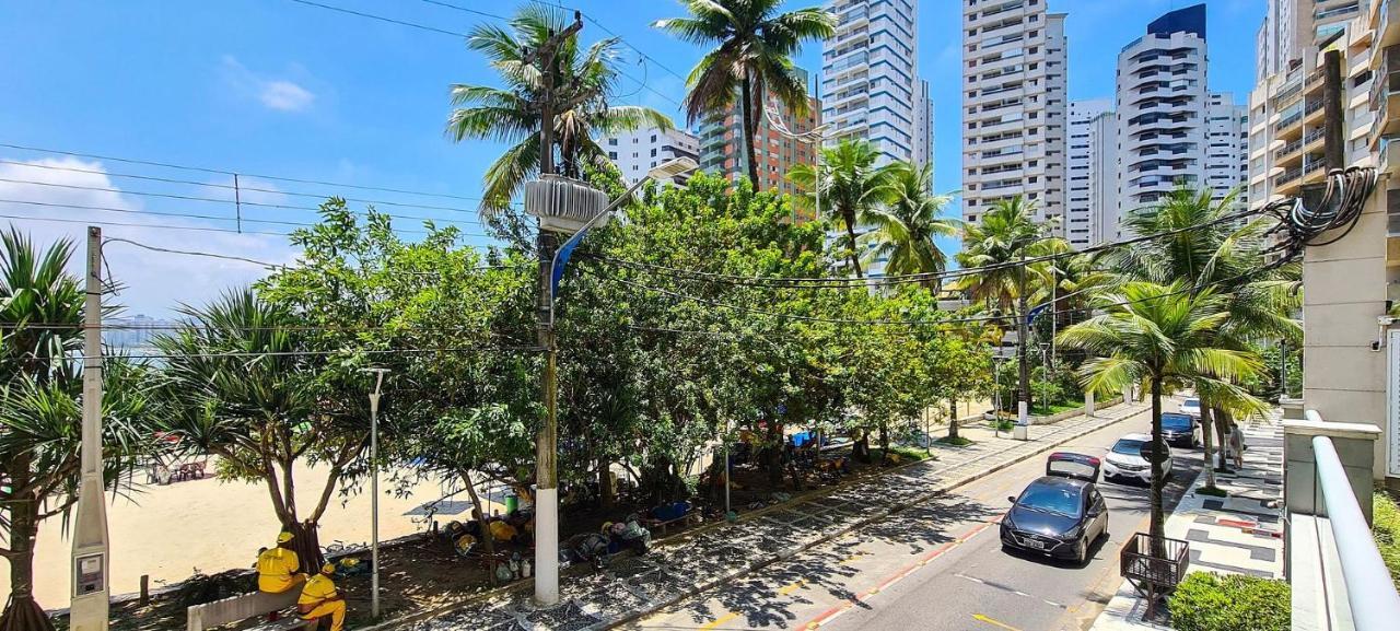 Apto Com Garagem E Lavanderia Em Frente A Praia Guarujá Eksteriør billede